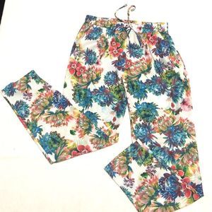 Fifteen Twenty Floral Print Pants - Multicolor